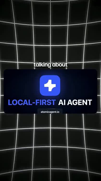 Frame do vídeo Atomic Agent